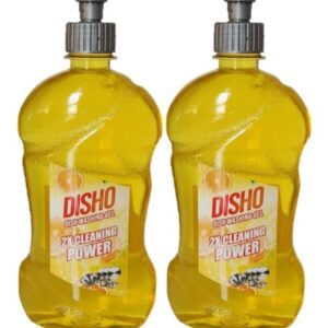 DISHO - Dish Washing Gel | 500 ml x 2 | Pack of 2